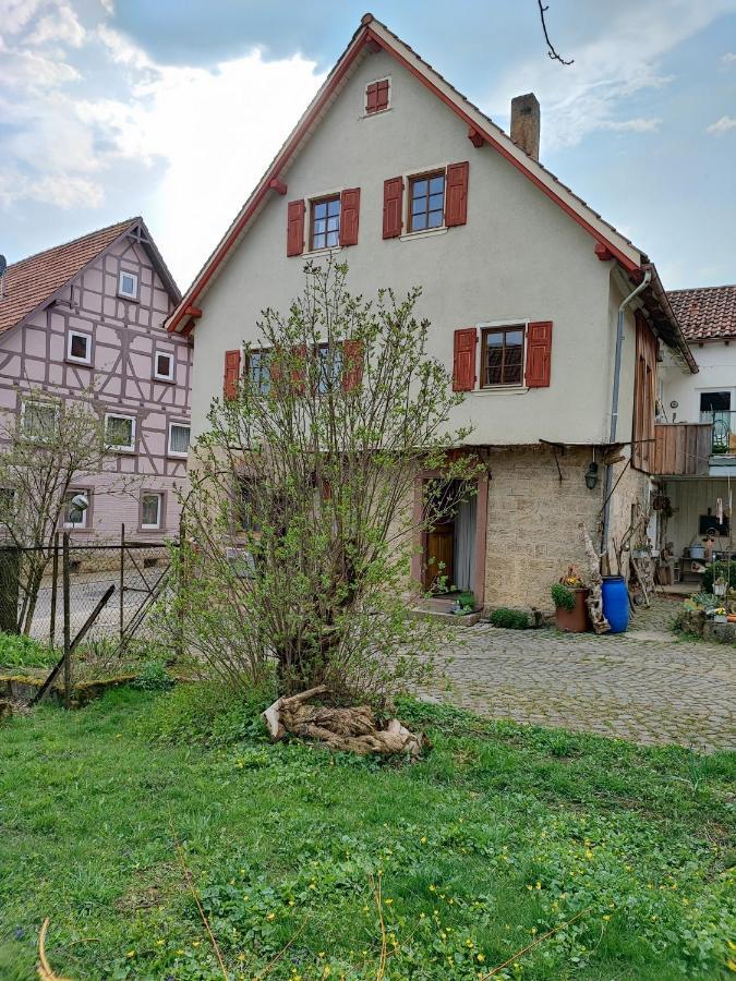 شقة Relaxen Im Taubertal Niederstetten المظهر الخارجي الصورة