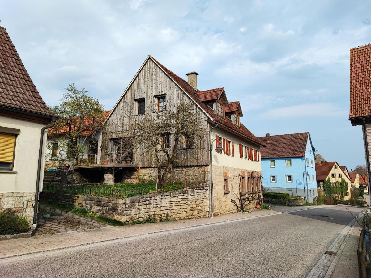 شقة Relaxen Im Taubertal Niederstetten المظهر الخارجي الصورة